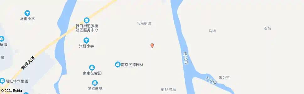南京杨树湾_公交站地图_南京公交_妙搜公交查询2025