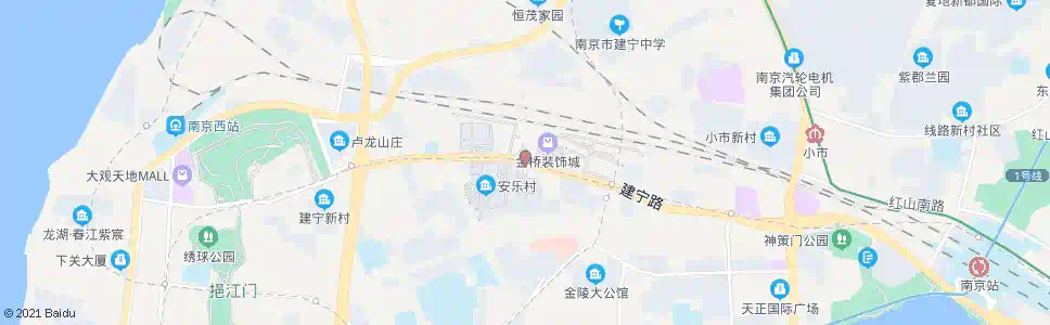 南京民生街_公交站地图_南京公交_妙搜公交查询2025