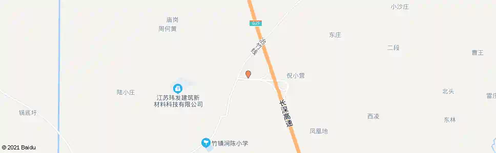 南京竹镇收费站_公交站地图_南京公交_妙搜公交查询2025