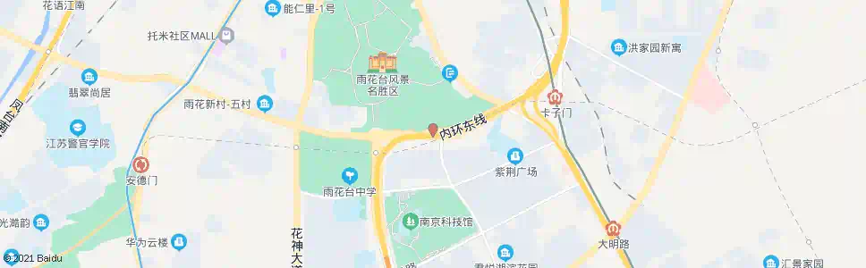 南京雨花南路东_公交站地图_南京公交_妙搜公交查询2025