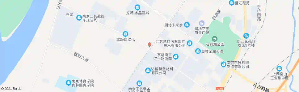 南京景明大街_公交站地图_南京公交_妙搜公交查询2025