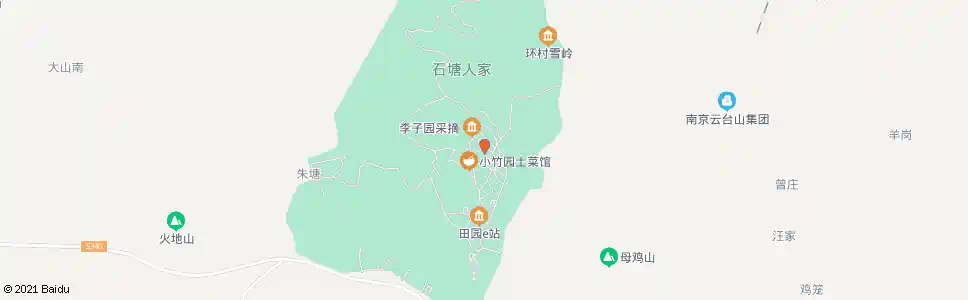 南京后石塘_公交站地图_南京公交_妙搜公交查询2025