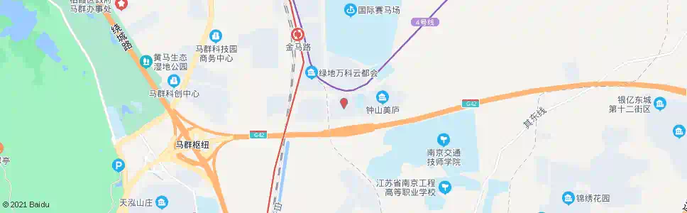 南京紫金上林苑_公交站地图_南京公交_妙搜公交查询2025