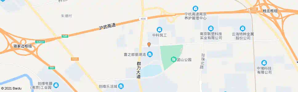 南京群力路口_公交站地图_南京公交_妙搜公交查询2025