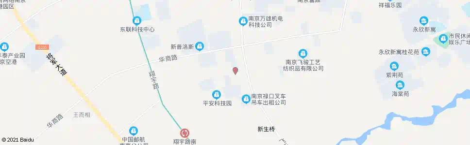 南京神舟路飞天大道_公交站地图_南京公交_妙搜公交查询2025