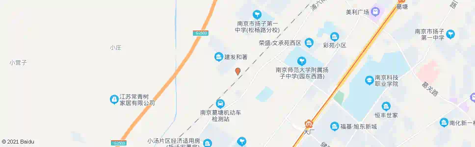 南京郑营_公交站地图_南京公交_妙搜公交查询2025