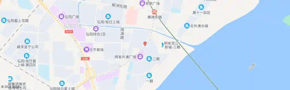南京江山路明发滨江新城_公交站地图_南京公交_妙搜公交查询2025