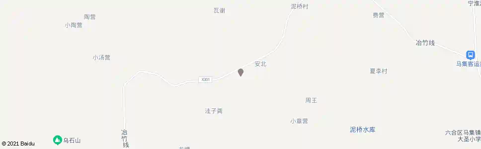 南京安南村东_公交站地图_南京公交_妙搜公交查询2025