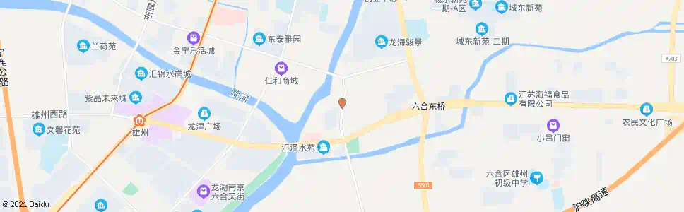 南京富民街_公交站地图_南京公交_妙搜公交查询2025
