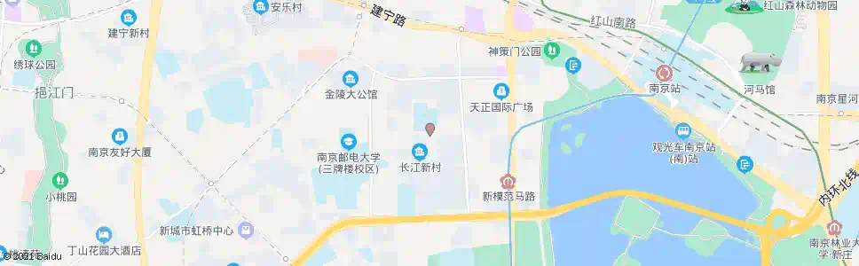 南京青石村_公交站地图_南京公交_妙搜公交查询2025