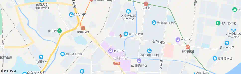 南京天润城五街区南_公交站地图_南京公交_妙搜公交查询2025