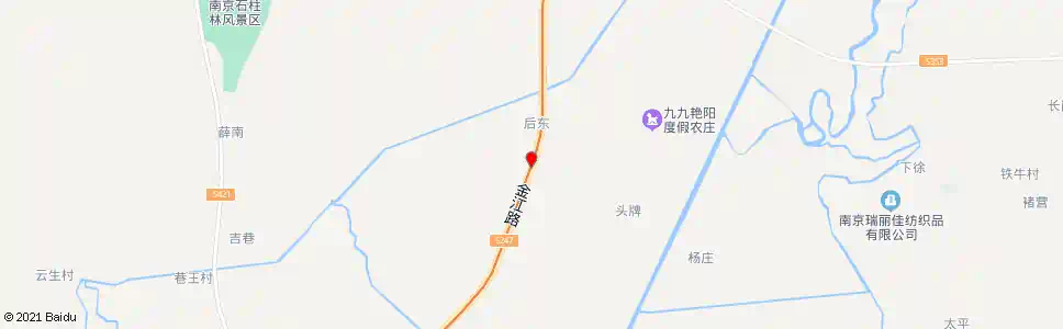 南京后王南_公交站地图_南京公交_妙搜公交查询2025
