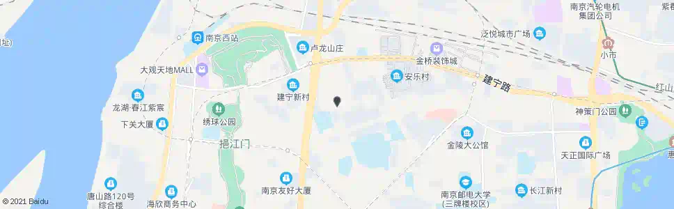 南京新民路_公交站地图_南京公交_妙搜公交查询2025