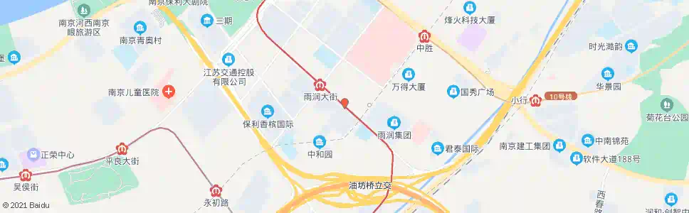 南京双和园_公交站地图_南京公交_妙搜公交查询2025