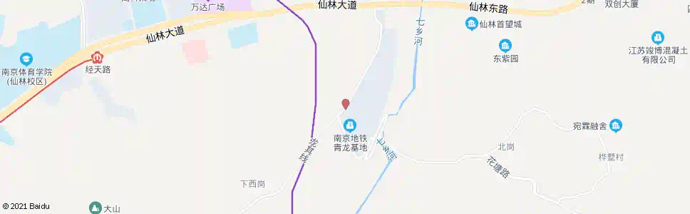 南京西岗二队_公交站地图_南京公交_妙搜公交查询2025