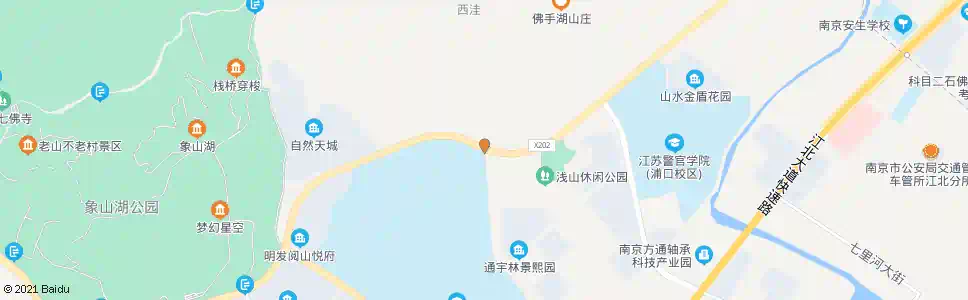 南京工大江浦校区北门_公交站地图_南京公交_妙搜公交查询2025