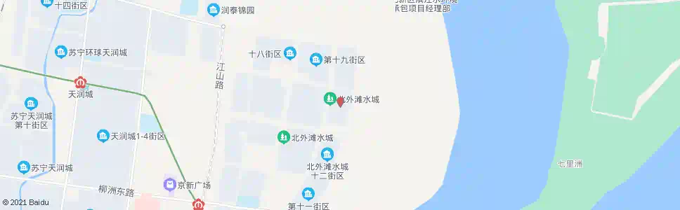 南京威尼斯水城十六街区南_公交站地图_南京公交_妙搜公交查询2025