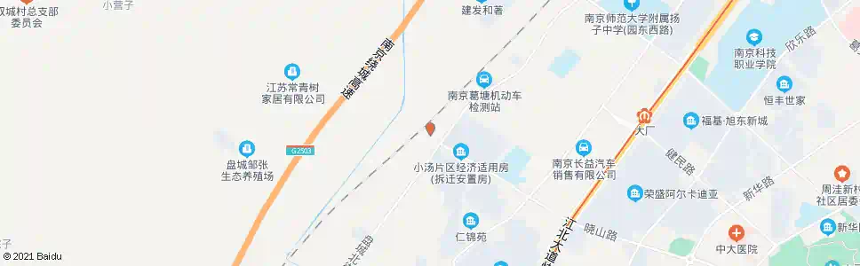 南京双城路东_公交站地图_南京公交_妙搜公交查询2025