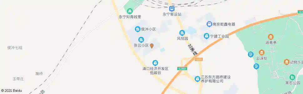 南京傅云小区_公交站地图_南京公交_妙搜公交查询2025