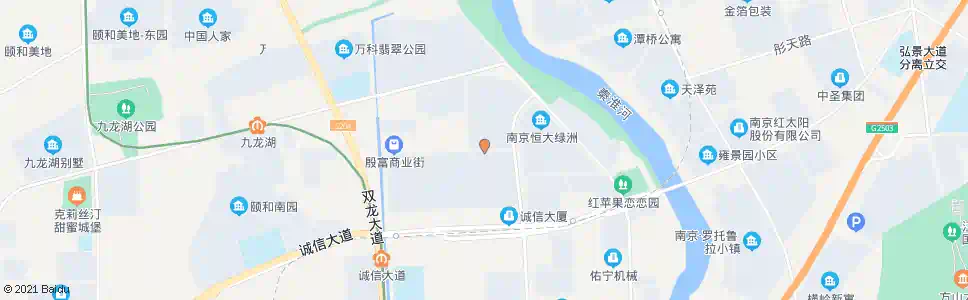 南京殷富街_公交站地图_南京公交_妙搜公交查询2025
