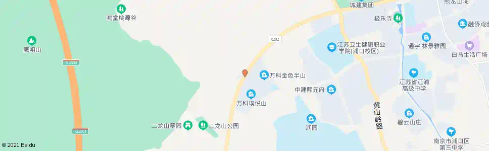 南京万科璞悦山_公交站地图_南京公交_妙搜公交查询2025