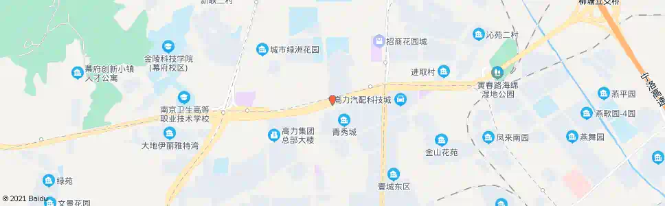 南京大瓜园东_公交站地图_南京公交_妙搜公交查询2025
