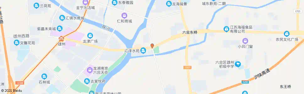 南京机场东路雄州东路_公交站地图_南京公交_妙搜公交查询2025