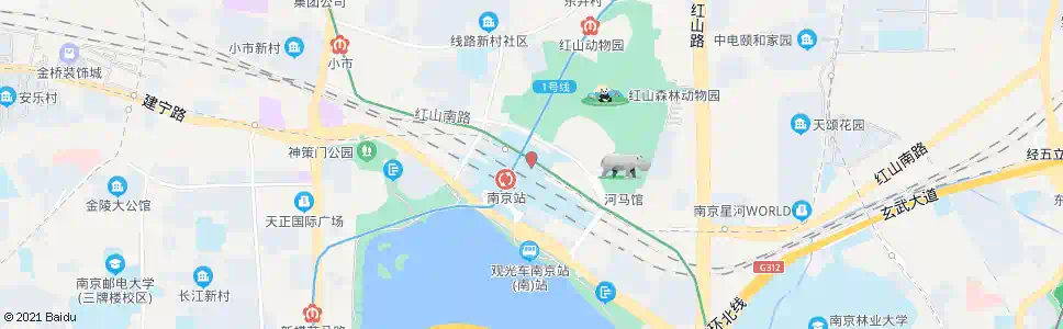 南京北门_公交站地图_南京公交_妙搜公交查询2025