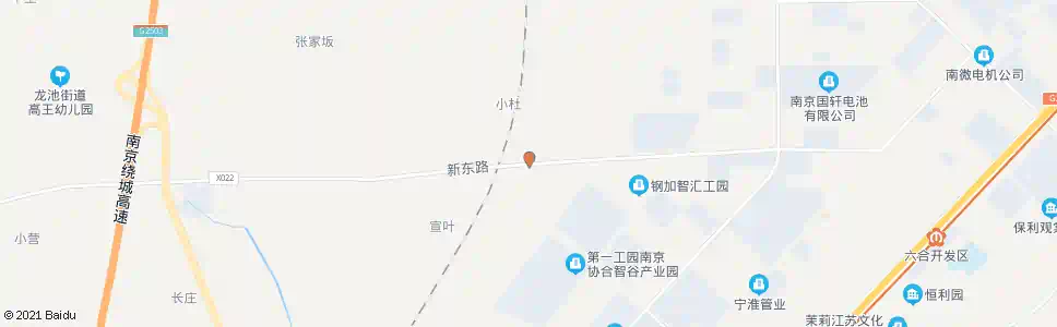 南京垛石村_公交站地图_南京公交_妙搜公交查询2025