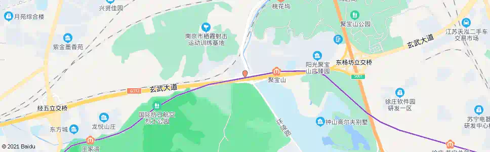 南京玄武大道岔路口_公交站地图_南京公交_妙搜公交查询2025