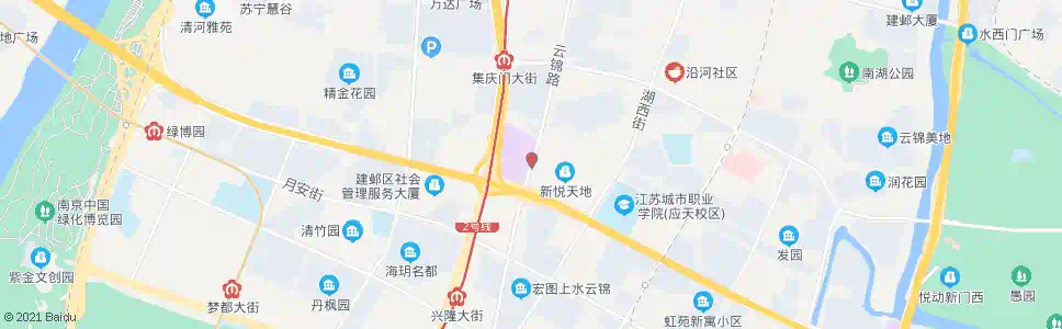 南京所街村_公交站地图_南京公交_妙搜公交查询2025