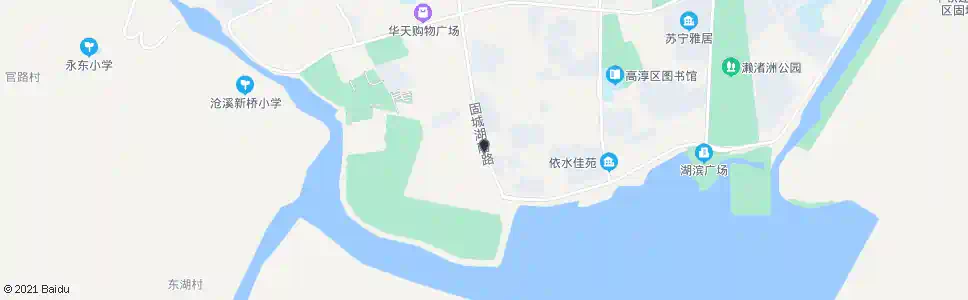 南京固城湖花园_公交站地图_南京公交_妙搜公交查询2025