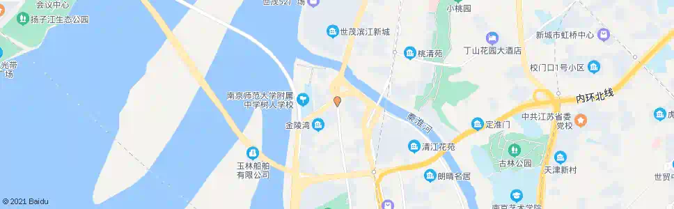 南京郑和南路_公交站地图_南京公交_妙搜公交查询2025