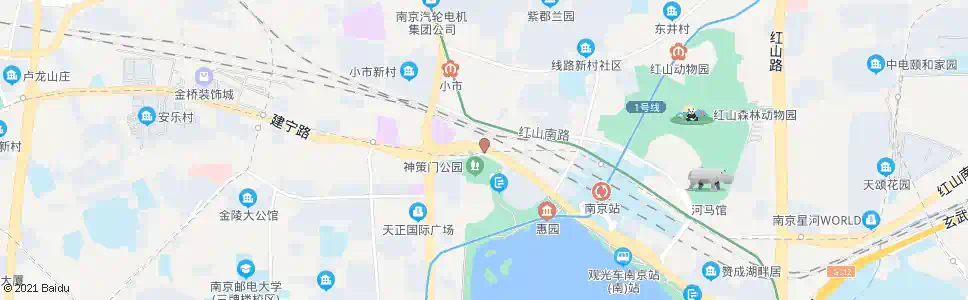 南京中央门东站_公交站地图_南京公交_妙搜公交查询2025
