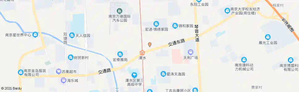 南京溧水客运站_公交站地图_南京公交_妙搜公交查询2025