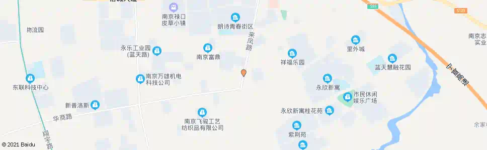 南京来凤路南_公交站地图_南京公交_妙搜公交查询2025