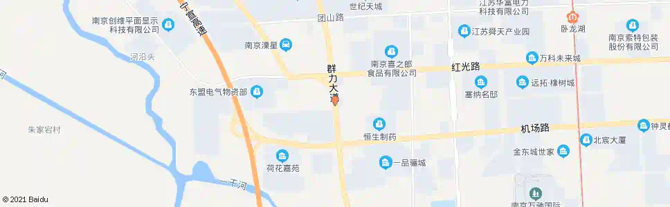 南京田冲_公交站地图_南京公交_妙搜公交查询2025