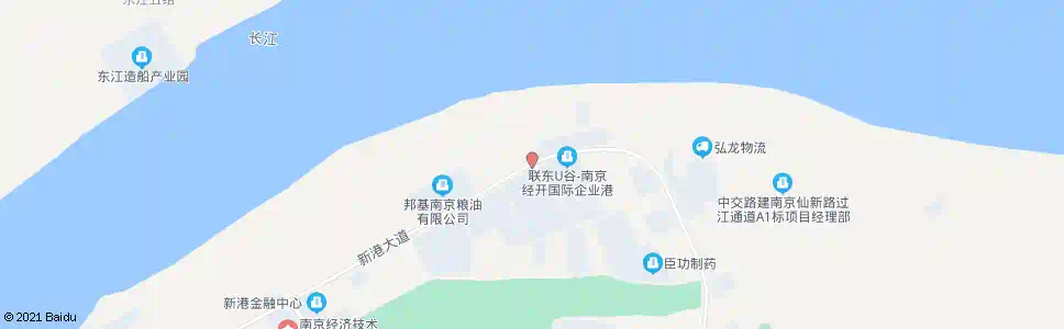 南京新港大道惠中路_公交站地图_南京公交_妙搜公交查询2025