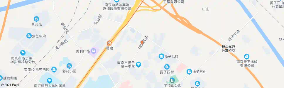 南京扬村二路北_公交站地图_南京公交_妙搜公交查询2025