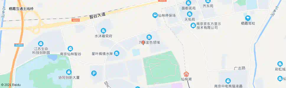 南京学森路东_公交站地图_南京公交_妙搜公交查询2025