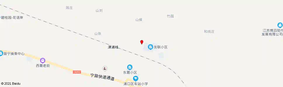 南京杨家洼_公交站地图_南京公交_妙搜公交查询2025