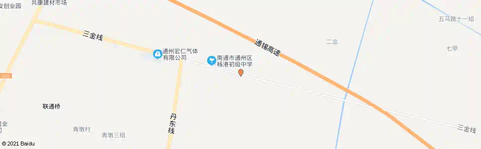 南通杨港东_公交站地图_南通公交_妙搜公交查询2025