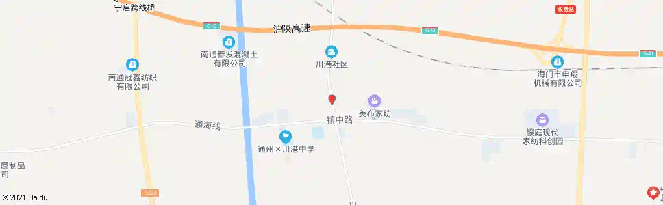 南通川港_公交站地图_南通公交_妙搜公交查询2025