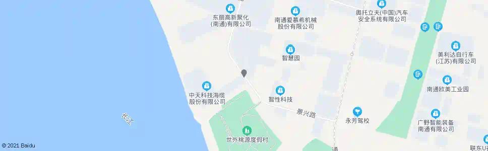 南通世外桃园_公交站地图_南通公交_妙搜公交查询2025