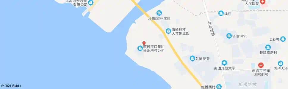 南通南通港_公交站地图_南通公交_妙搜公交查询2025