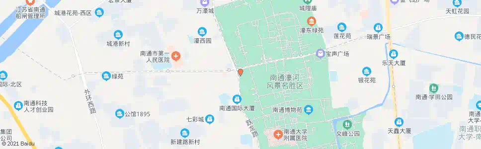 南通电视塔_公交站地图_南通公交_妙搜公交查询2025