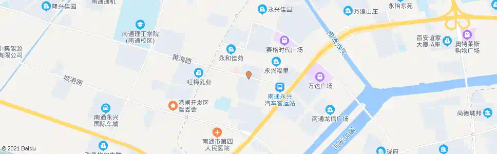 南通黄海路永扬路口_公交站地图_南通公交_妙搜公交查询2025
