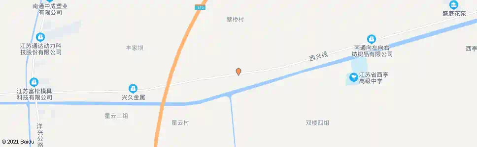 南通海平路何家桥路口_公交站地图_南通公交_妙搜公交查询2025