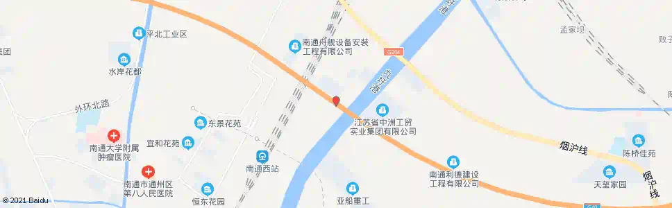 南通九圩港大桥_公交站地图_南通公交_妙搜公交查询2025