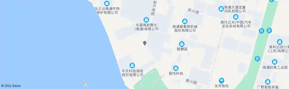 南通新开南路景兴路口_公交站地图_南通公交_妙搜公交查询2025